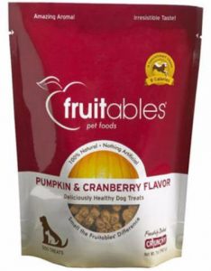 Fruitables Pumpkin & Cranberry Dog Treats