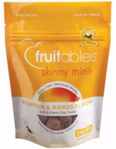 Fruitables Skinny Minis In Pumpkin & Mango Dog Treats