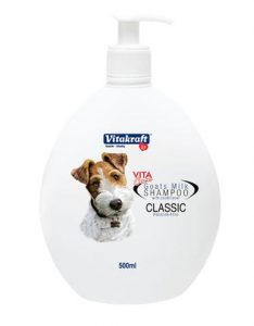 Vitakraft 2 in 1 Goat’s Milk Classic Dog Shampoo (3 Sizes)