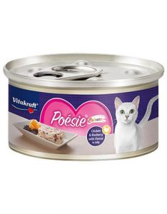 Vitakraft Poesie Colours Chicken & Riceberry with Cheese in Jelly 70g (1 Carton)