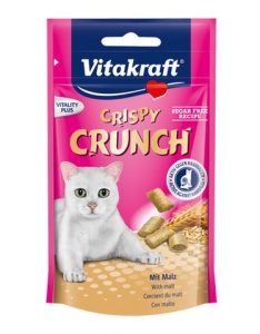 Vitakraft Crispy Crunch With Malt Cat Treats 60g