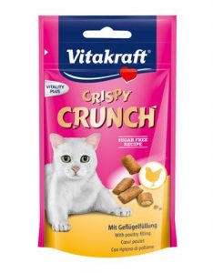 Vitakraft Crispy Crunch With Poultry Cat Treats 60g