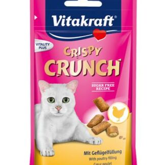 Vitakraft Crispy Crunch With Poultry Cat Treats 60g