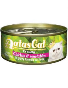 Aatas Cat Creamy Chicken & Whitefish in Gravy Cat Wet Food 80g