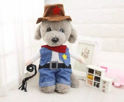 Auskie Cowboy Japanese Pet Costume