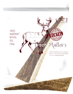 Absolute Bites Half Deer Antlers Dental Chew (3 Sizes)