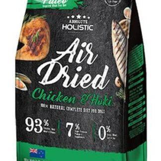 Absolute Holistic Air Dried Chicken & Hoki Dog Food (1kg)