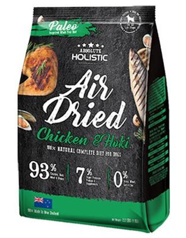 Absolute Holistic Air Dried Chicken & Hoki Dog Food (1kg)