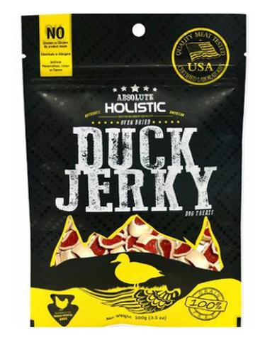 Absolute Holistic Grain Free Duck & Whitefish Sushi Dog Treats 100g