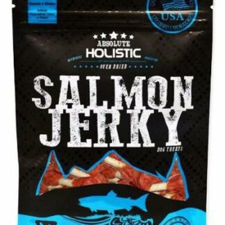 Absolute Holistic Grain Free Salmon Dumbbell Jerky Treats 100g