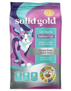 Solid Gold Grain Free Salmon Dry Cat Food (Indoor Cat) (2 Sizes)