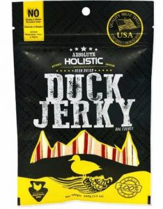 Absolute Holistic Grain Free Duck & Whitefish Sandwich Dog Treats 100g