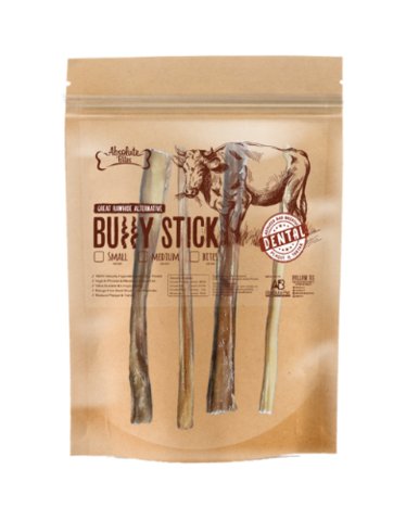 Absolute Bites Bully Stick Dog Treats (3 Sizes) - Image 2