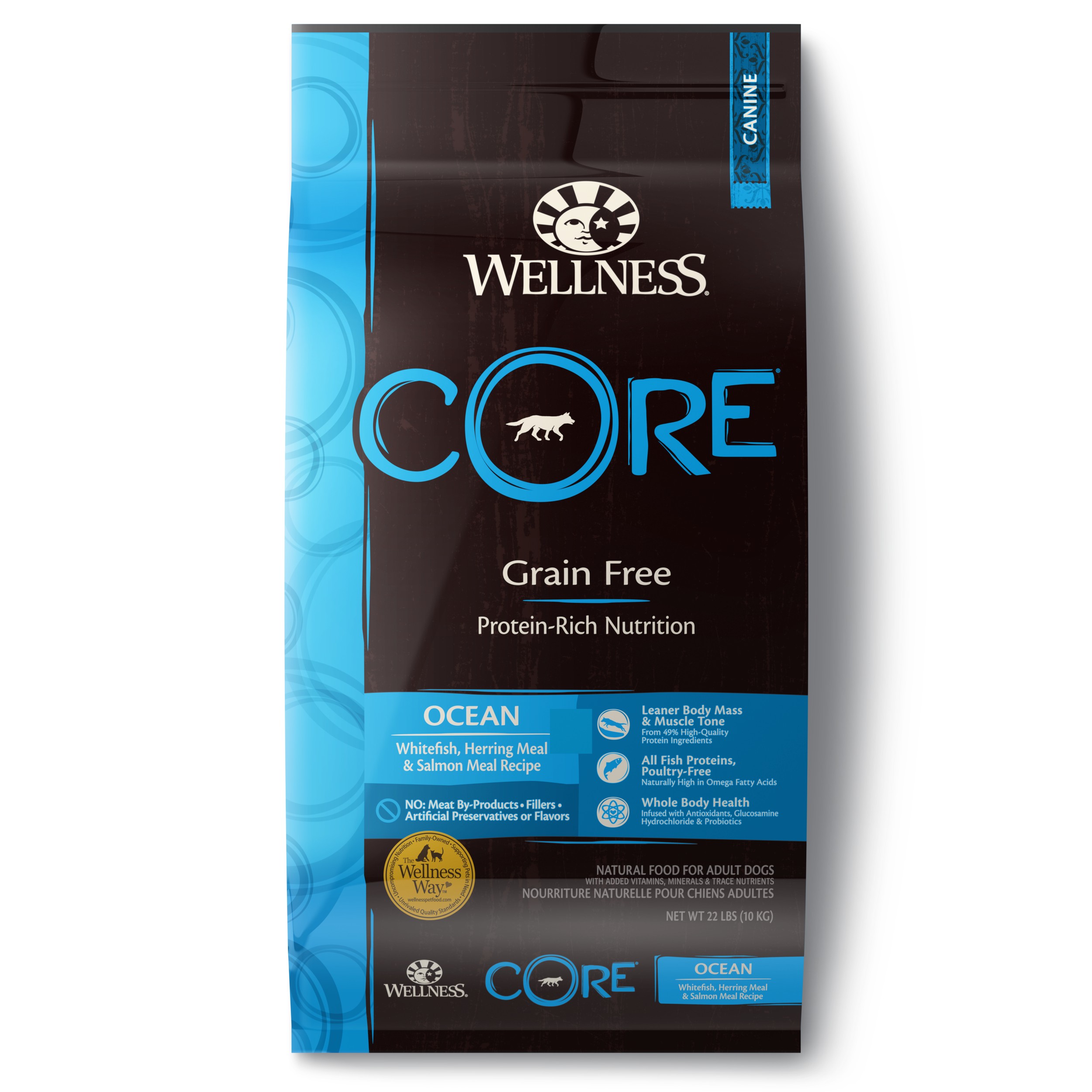 Wellness CORE Grain Free Dry Dog Food - Ocean (3 sizes)