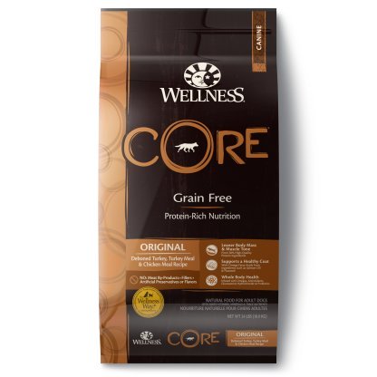 Wellness CORE Grain Free Dry Dog Food - Original (3 sizes)