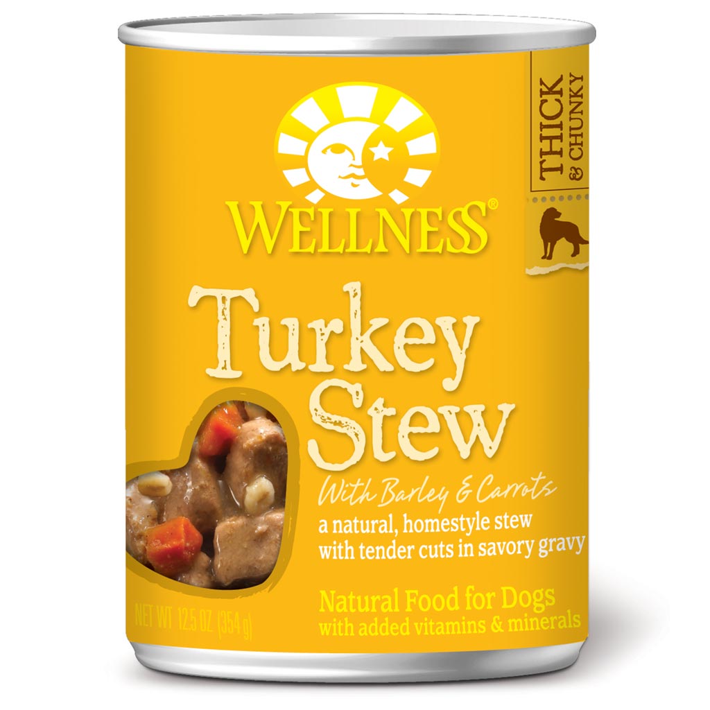 Wellness Stew Canned Dog Food - Turkey Stew 354g (12/24 cans)