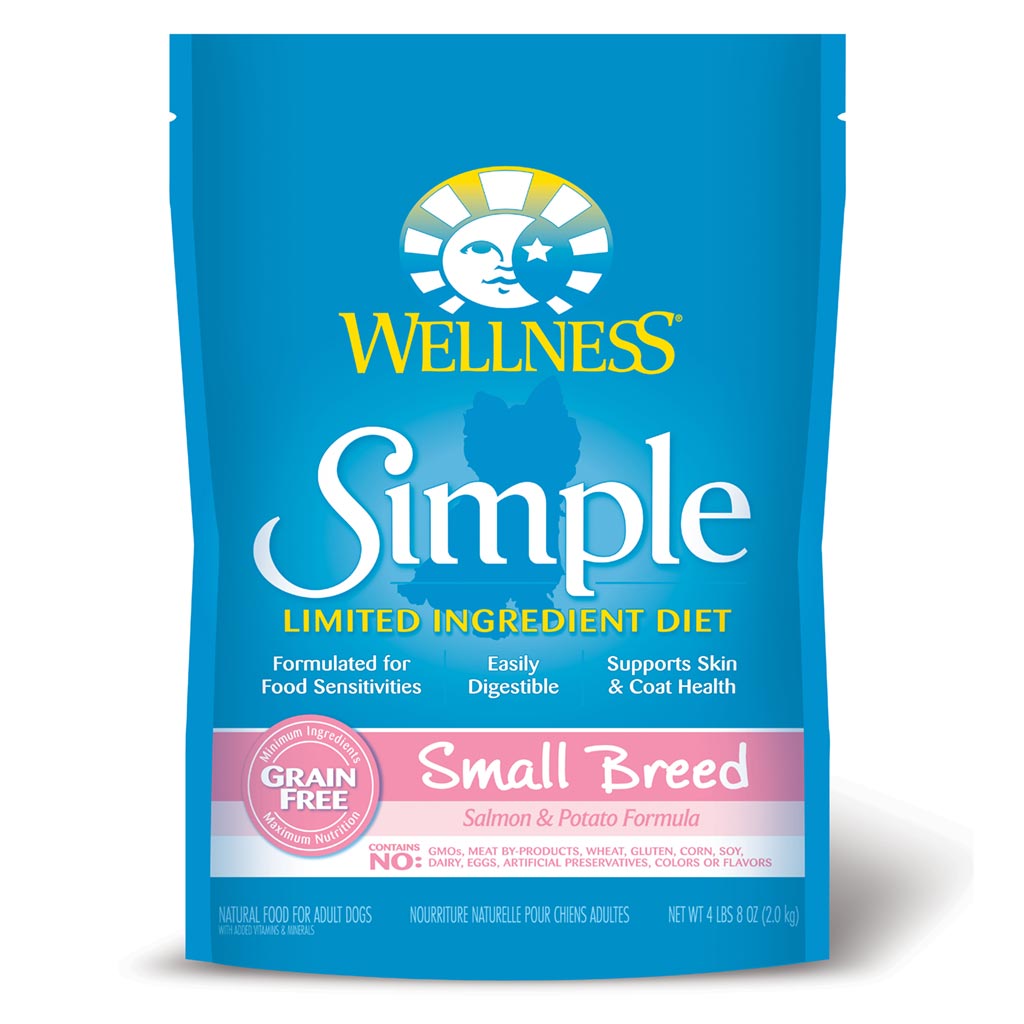 Wellness Simple Limited Ingredient Dry Dog Food - Small Breed Salmon & Potato (2kg)