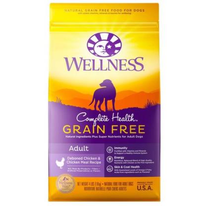 Wellness Complete Health Grain Free Dry Dog Food - Deboned Chicken & Chicken Meal Recipe (Adult)