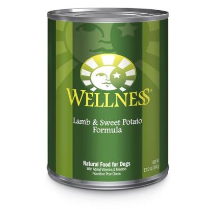 Wellness Complete Health Canned Dog Food - Lamb & Sweet Potato (6oz/12.5oz can/carton)