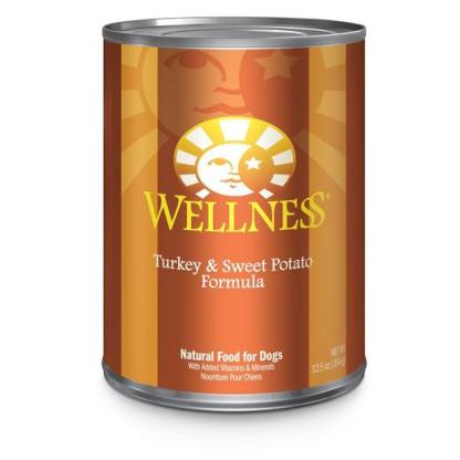 Wellness Complete Health Pate Wet Canned Dog Food - Turkey & Sweet Potato