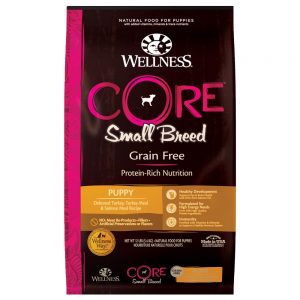 Wellness CORE Grain Free Dry Dog Food – Small Breed Puppy (2 sizes)