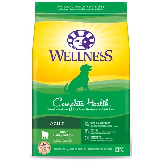 Wellness Complete Health Dry Dog Food - Lamb & Barley (Adult)