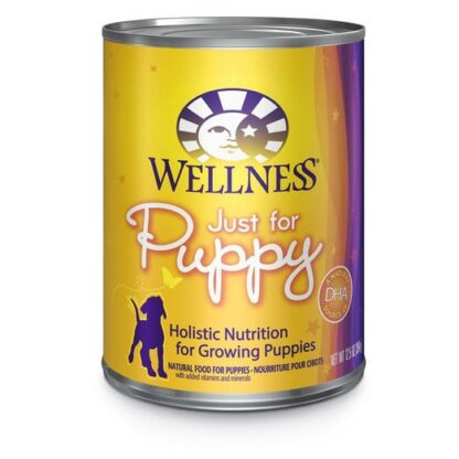 Wellness Complete Health Canned Dog Food - Just for Puppy (6oz/12.5oz can/carton)