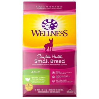 Wellness Complete Health Dry Dog Food - Deboned Turkey & Oatmeal (Small Breed - Adult)