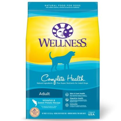 Wellness Complete Health Dry Dog Food - Whitefish & Sweet Potato (Adult)