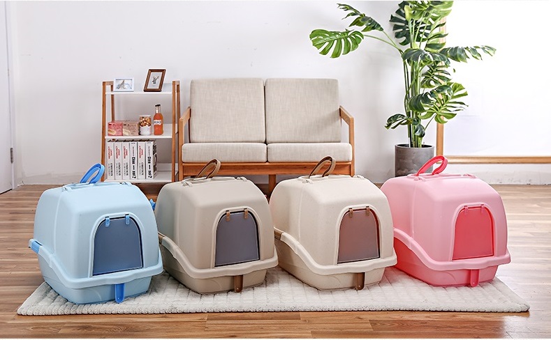 Auskie EasyFlip Covered Cat Litter Box - Image 7