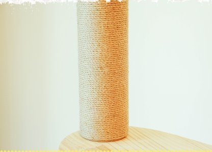 Auskie Floor-to-Ceiling Cat Tree Scratch Pole Cat Pillar Condo - Image 15