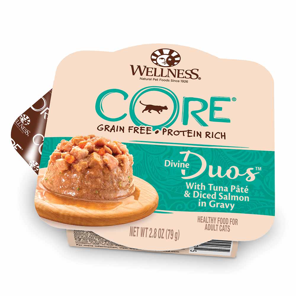 Wellness Core Divine Duos Cat Food 79g - Tuna & Salmon (12pcs/24pcs)