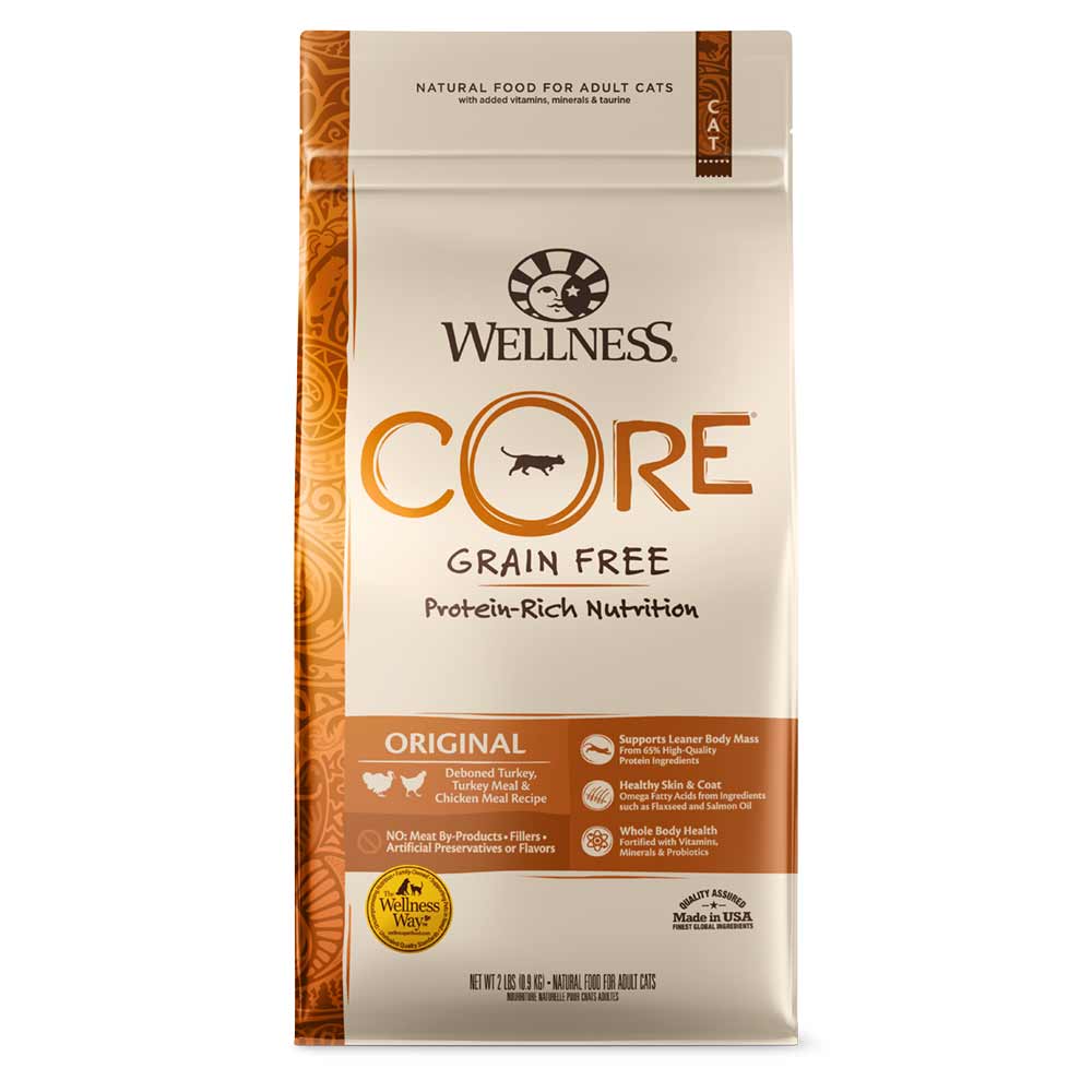 Wellness CORE Grain Free Dry Cat food - Original (3 sizes)