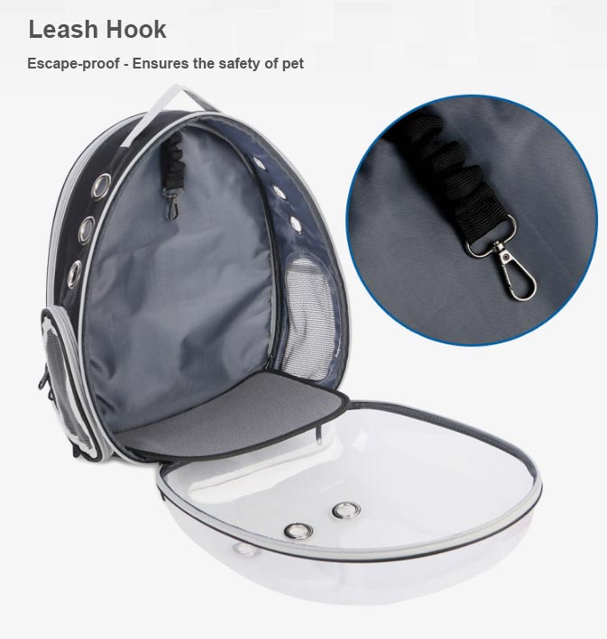 Auskie Expandable Space Capsule Pet Backpack Carrier - Image 5