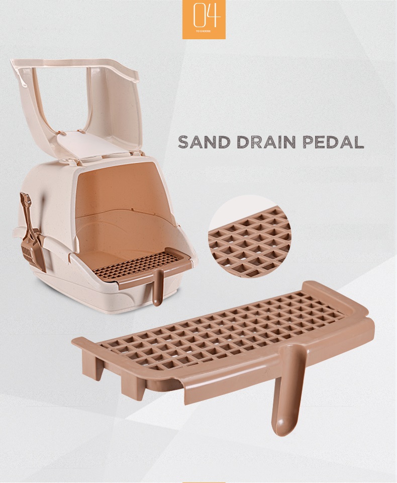 Auskie EasyFlip Covered Cat Litter Box - Image 12