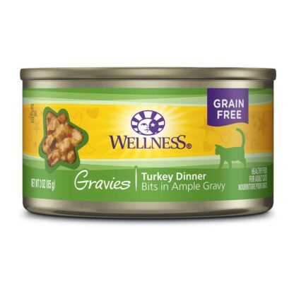 Wellness Complete Health Gravies Turkey Canned Cat Food 85g (Can/Carton)