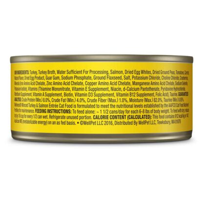 Wellness Complete Health Minced Turkey & Salmon Turkey Canned Cat Food 156g (Can/Carton) - Image 2