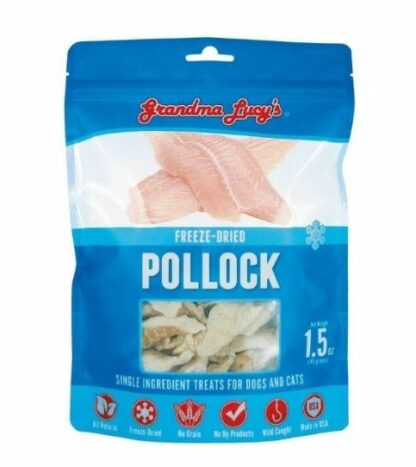 Grandma Lucy’s Singles Freeze-Dried Pollock Treats 1.5oz