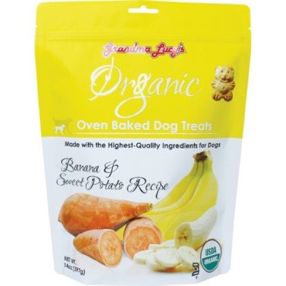 Grandma Lucy’s Organic Oven-Baked Banana Sweet Potato Dog Treats 14oz