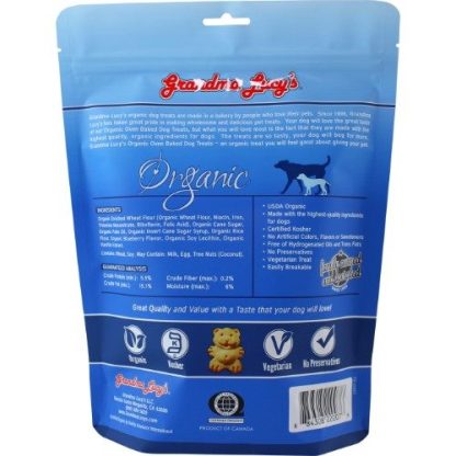 Grandma Lucy’s Organic Oven-Baked Blueberry Dog Treats 14oz - Image 2