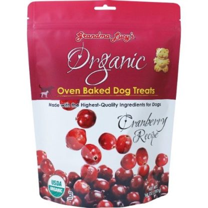 Grandma Lucy’s Organic Oven-Baked Cranberry Dog Treats 14oz