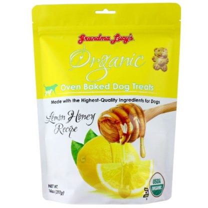 Grandma Lucy’s Organic Oven-Baked Lemon Honey Dog Treats 14oz