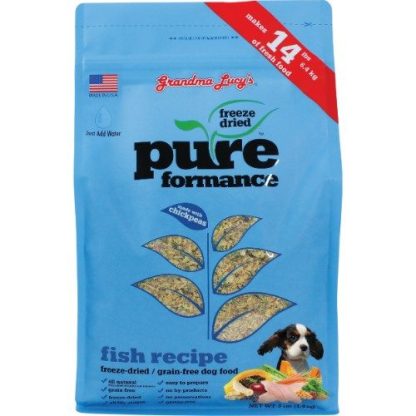 Grandma Lucy’s Pureformance Fish Recipe Grain-Free Freeze-Dried Dog Food