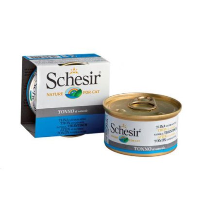 Schesir Tuna in Water Canned Cat Food 85g - Image 3