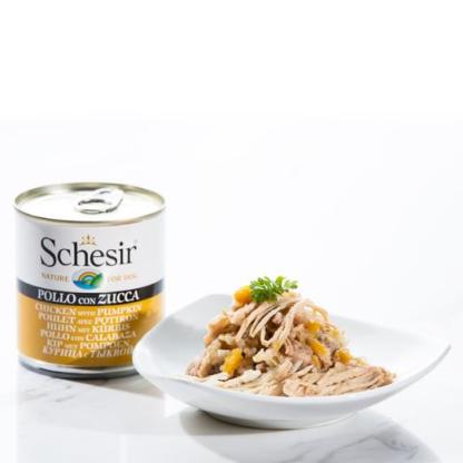 Schesir Chicken with Pumpkin Canned Dog Food (285G) - Image 2