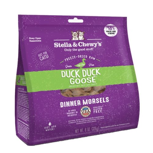 Stella & Chewy's Duck Duck Goose Dinner Morsels Freeze-Dried Cat Food