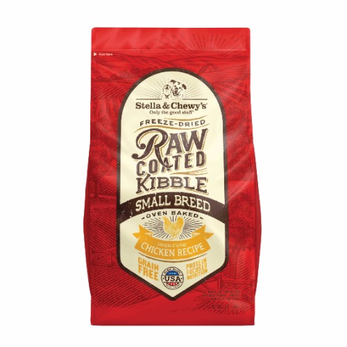 Stella & Chewy's Freeze Dried Raw Coated Chicken Dry Dog Food for Small Breeds