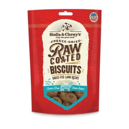Stella & Chewy's Raw Coated Biscuit Treat (Grass-fed Lamb Recipe)