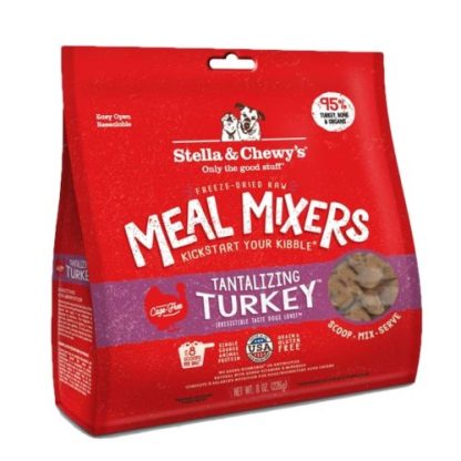 Stella & Chewy’s Tantalizing Turkey Meal Mixers Freeze-Dried Dog Food ( 2 Sizes )