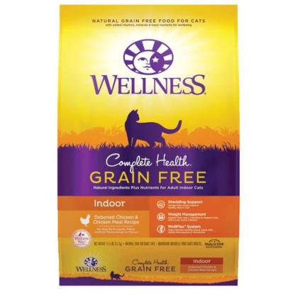 Wellness Complete Health Grain-Free Indoor Deboned Chicken & Chicken Meal Dry Cat Food - Image 2